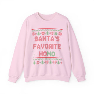 Santa's Favorite Homo- Ugly Sweater