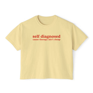 Self Diagnosed Cause Therapy Ain't Cheap