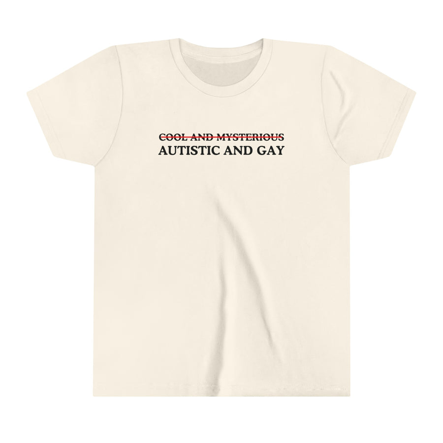 Cool and Mysterious Autistic and Gay