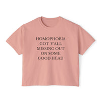 Homophobia Got Y'all Missing Out On Some Good Head