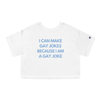 I Can Make Gay Jokes Because I Am A Gay Joke