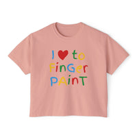 I Love To Finger Paint