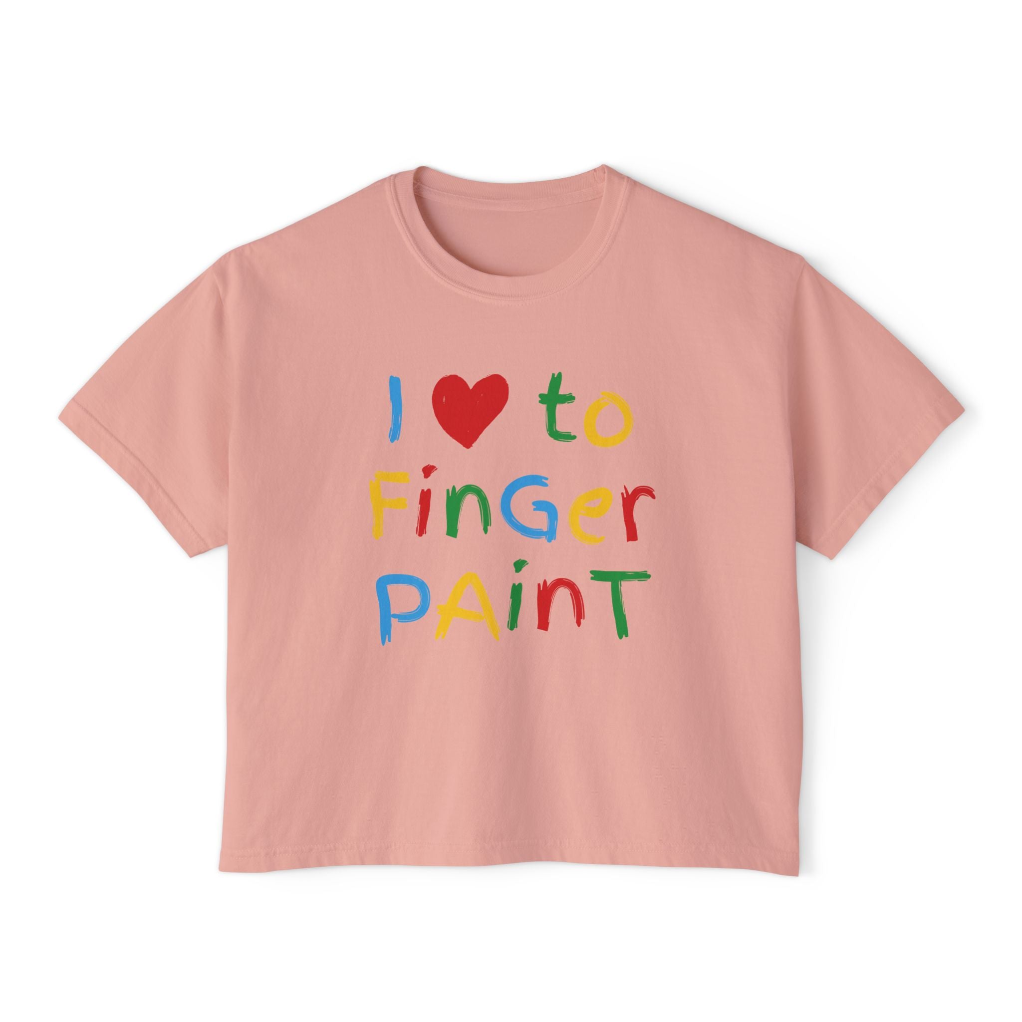 I Love To Finger Paint