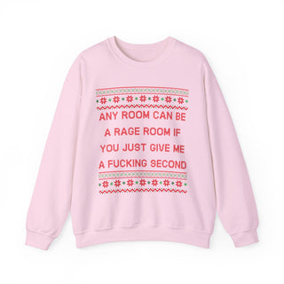 Any Room Can Be A Rage Room- Ugly Sweater