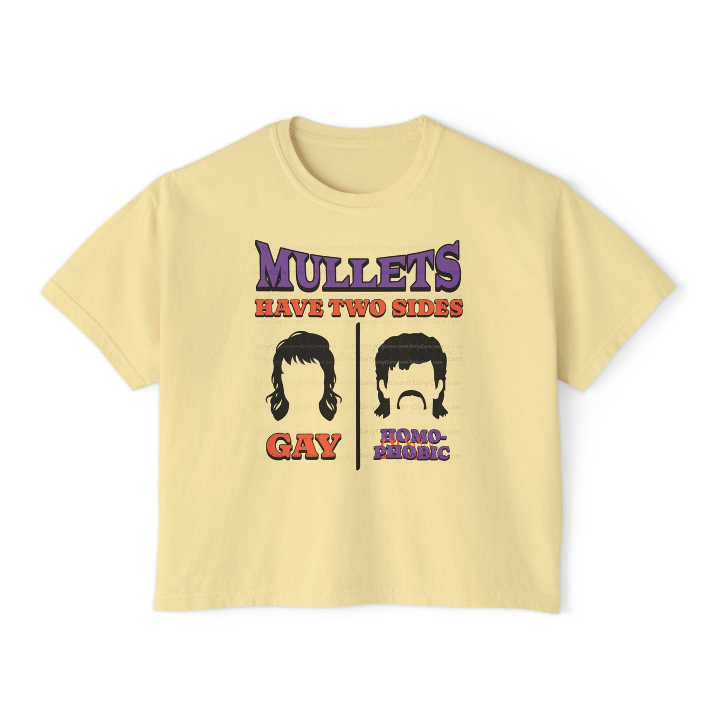 Mullets Have Two Sides Gay And Homophobic