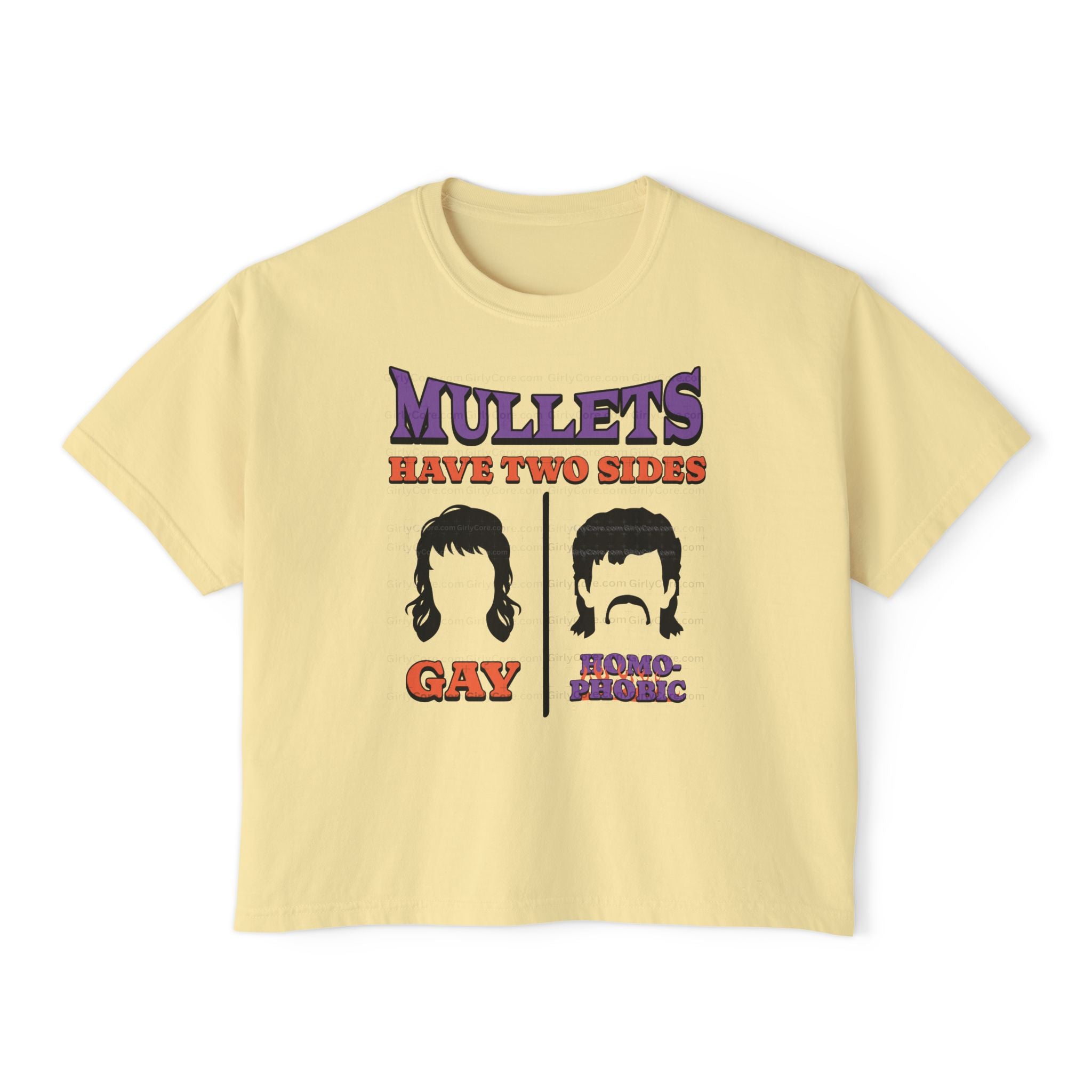 Mullets Have Two Sides Gay And Homophobic
