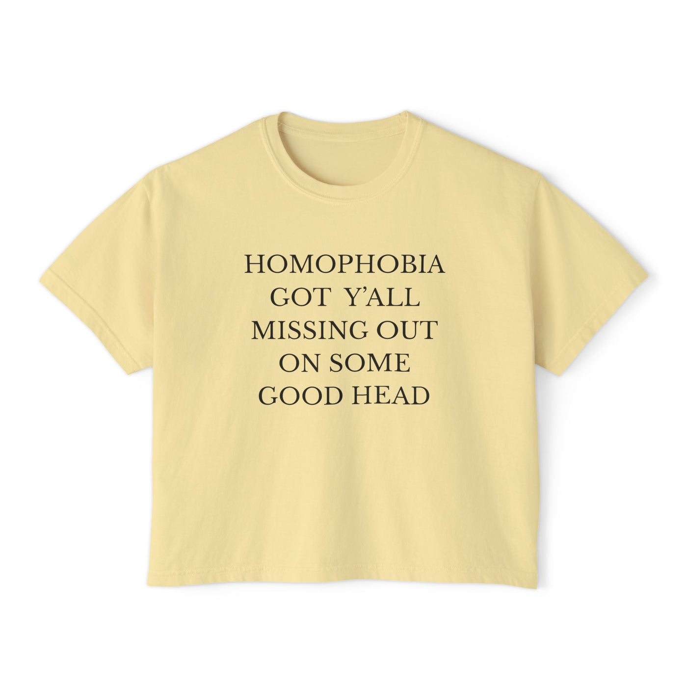 Homophobia Got Y'all Missing Out On Some Good Head