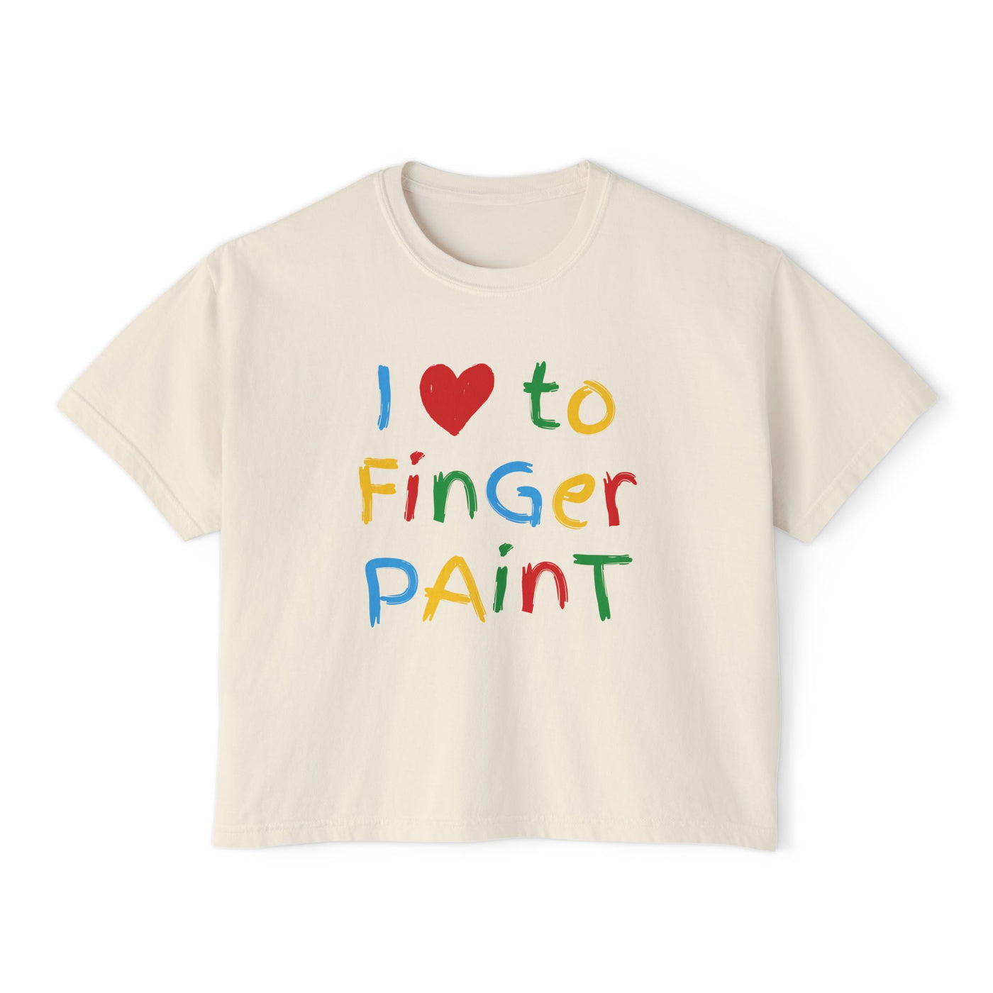 I Love To Finger Paint