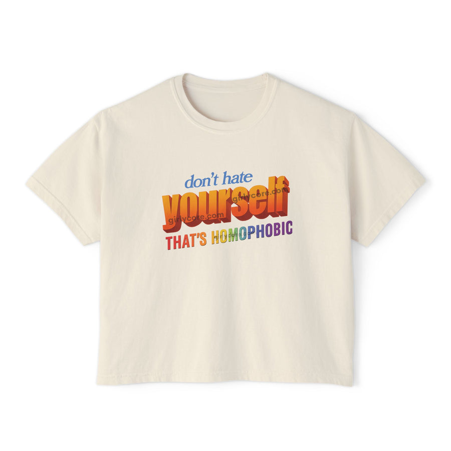 Don't Hate Yourself, That's Homophobic