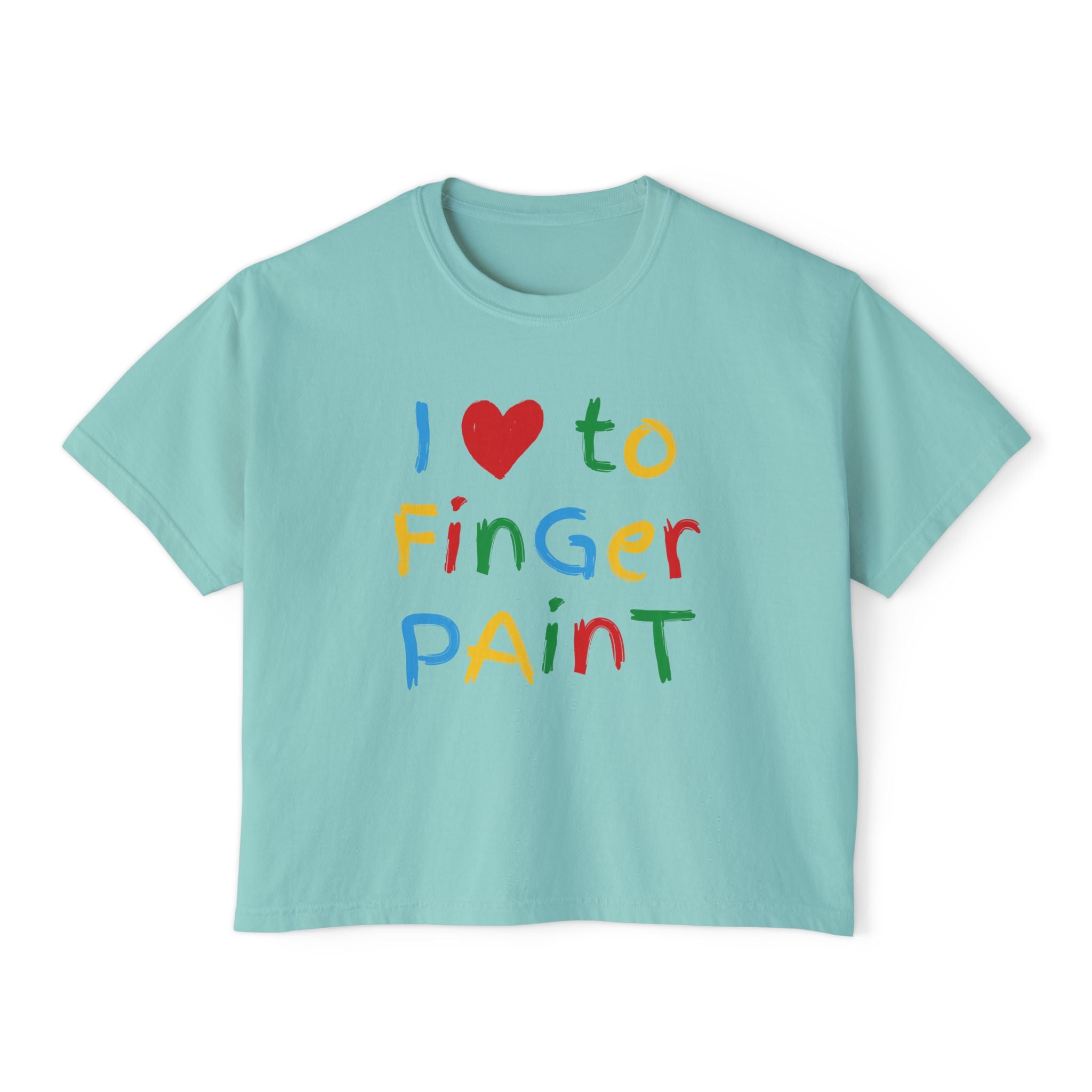 I Love To Finger Paint