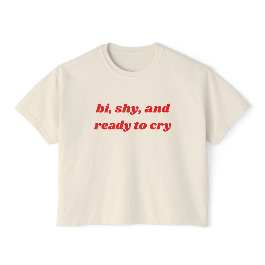 Bi, Shy, And Ready To Cry