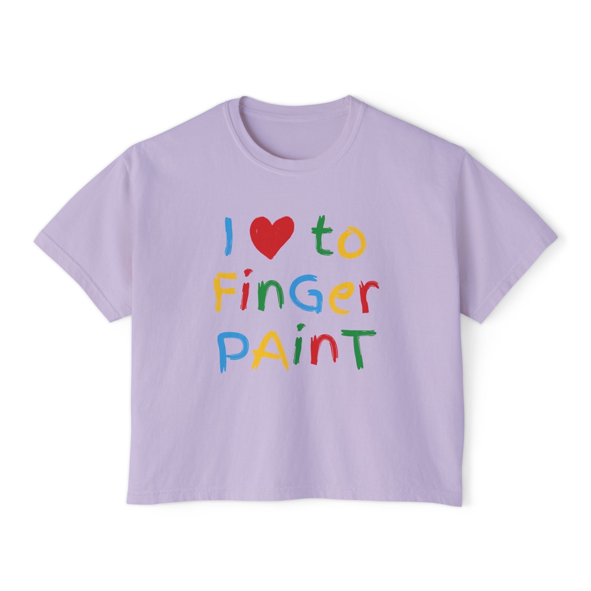 I Love To Finger Paint