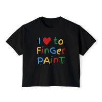 I Love To Finger Paint
