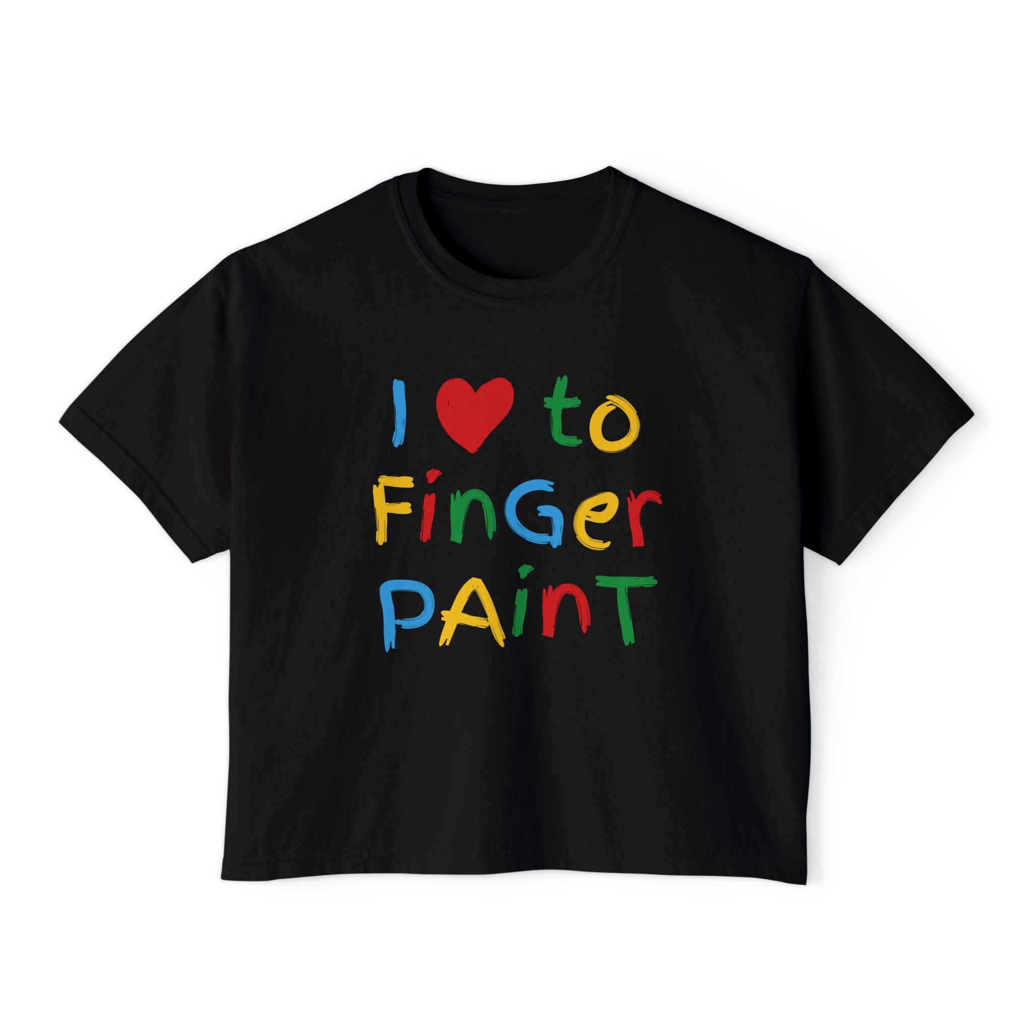 I Love To Finger Paint