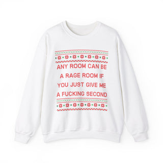 Any Room Can Be A Rage Room- Ugly Sweater