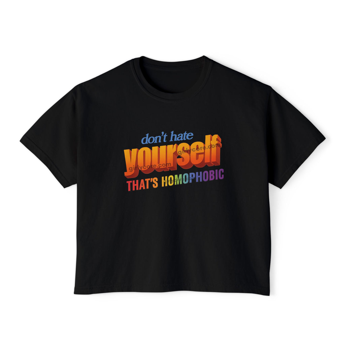 Don't Hate Yourself, That's Homophobic