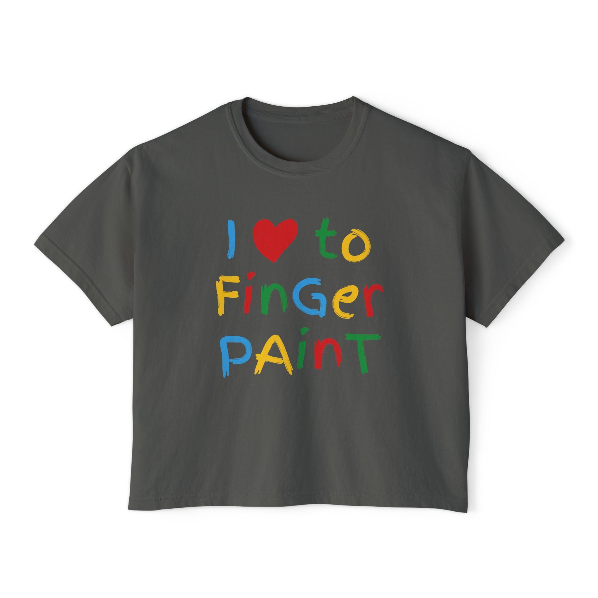 I Love To Finger Paint