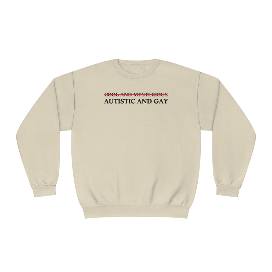 Cool and Mysterious Autistic and Gay